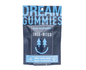 Tree-Bites Delta-9 Dream Gummies - Blue Raspberry