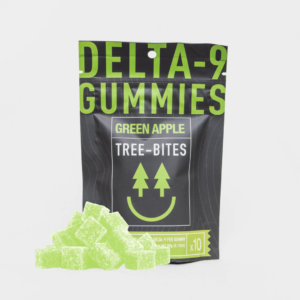 Tree-Bites Delta-9 Gummies - Green Apple