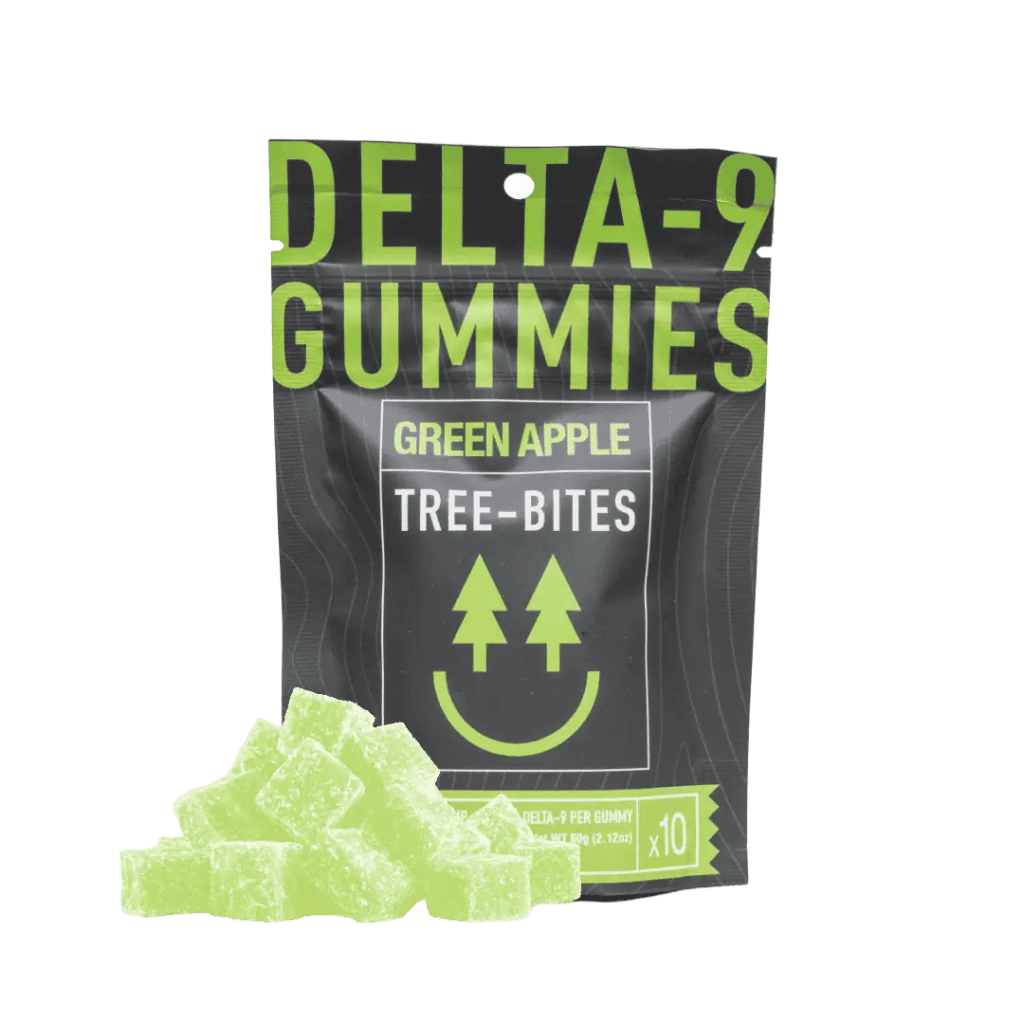 Tree-Bites Delta-9 Gummies – Green Apple