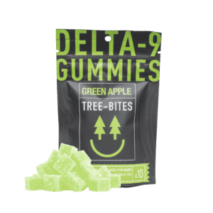 Tree-Bites Delta-9 Gummies - Green Apple
