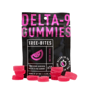 Tree-Bites Delta-9 Gummies - Sour Melon