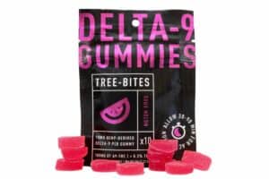 Tree Bites Delta 9 THC Gummies - Melon