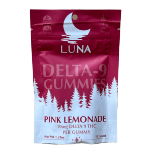 Luna Delta-9 Gummies - Pink Lemonade