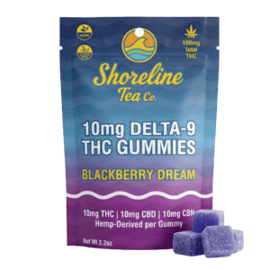 Shoreline Gummies - Blackberry Dream (THC + CBD +CBN)