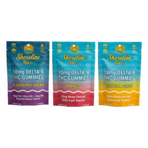 Shoreline Gummies Bundle (Mango, Tropical Punch, Blackberry Dream)
